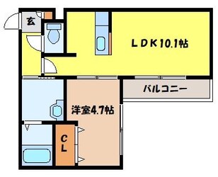 イルセントラレ南１２条　の物件間取画像